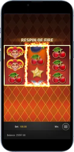Fire Joker Respin of Fire Funktion