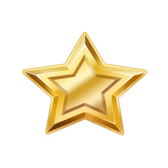 Gold Star Symbol