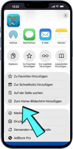 Fire Joker zum Home Bildschirm hinzufügen